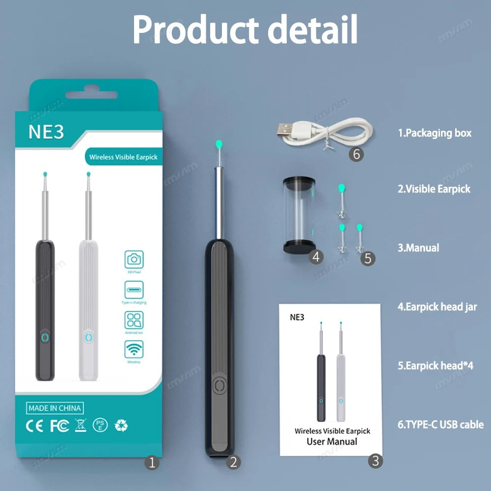 Bâtonnets d'oreille intelligents
