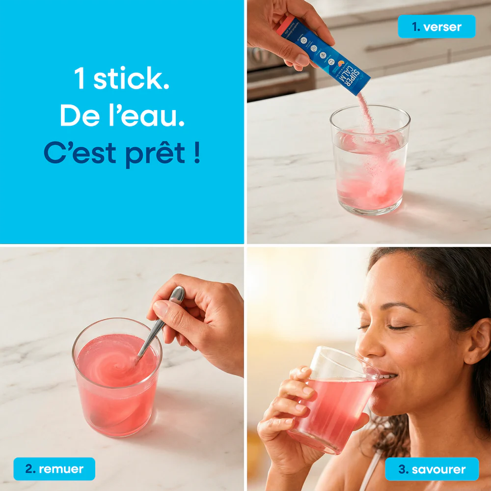 SUPRACALM MICEUR,Dites a dieux au Fatigue constante, stress quotidien, ventre et visage gonflés, énergie diminuée