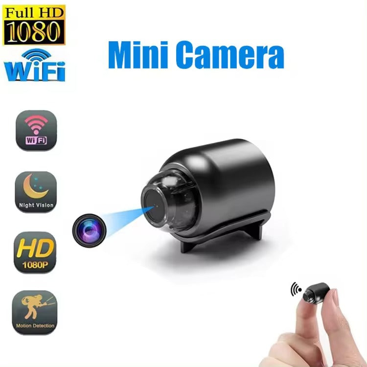 Mini caméra WiFi à Vision nocturne 1080P HD